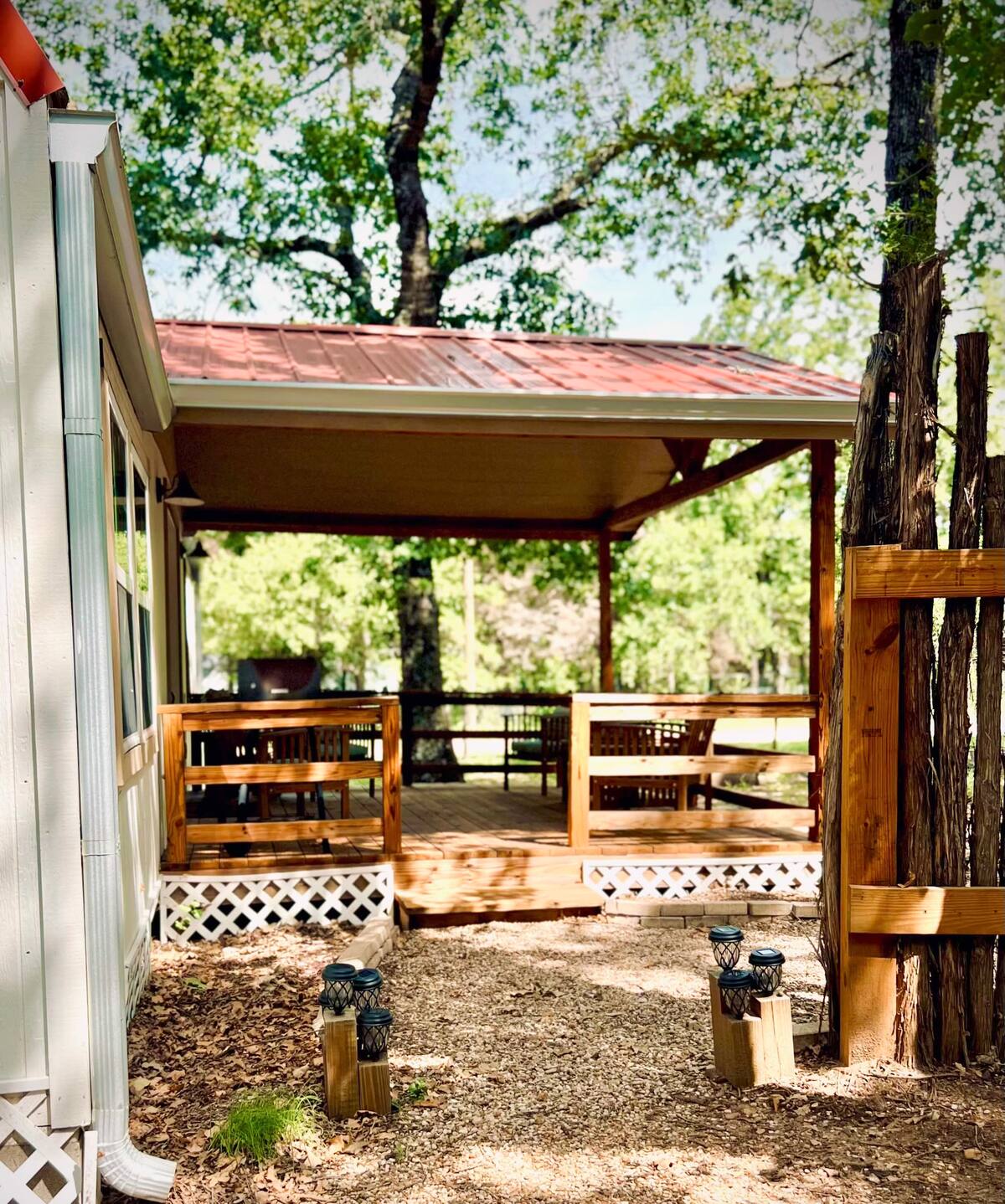 Path to Fire Pit Area