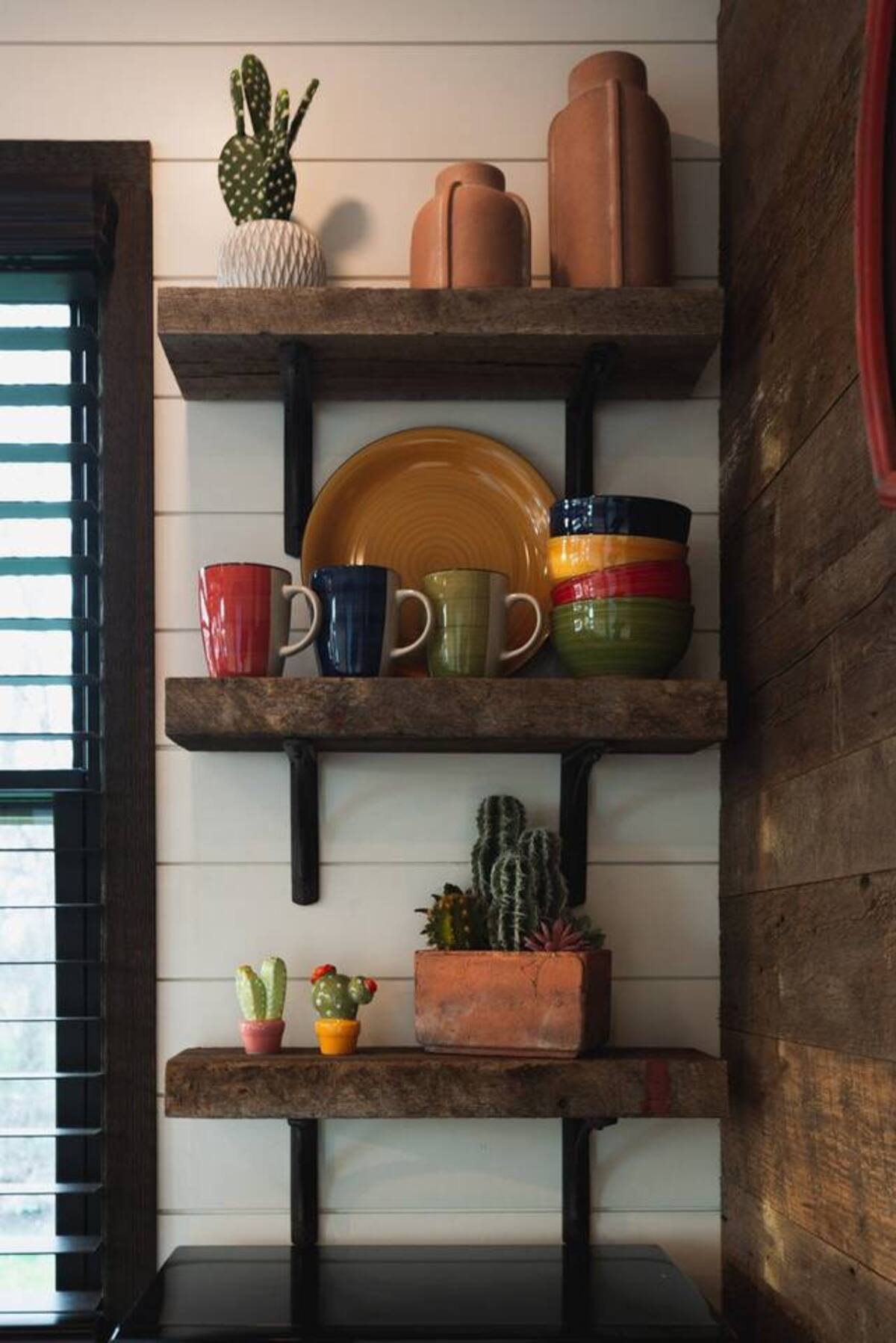 Southwest-style decorations throughout.