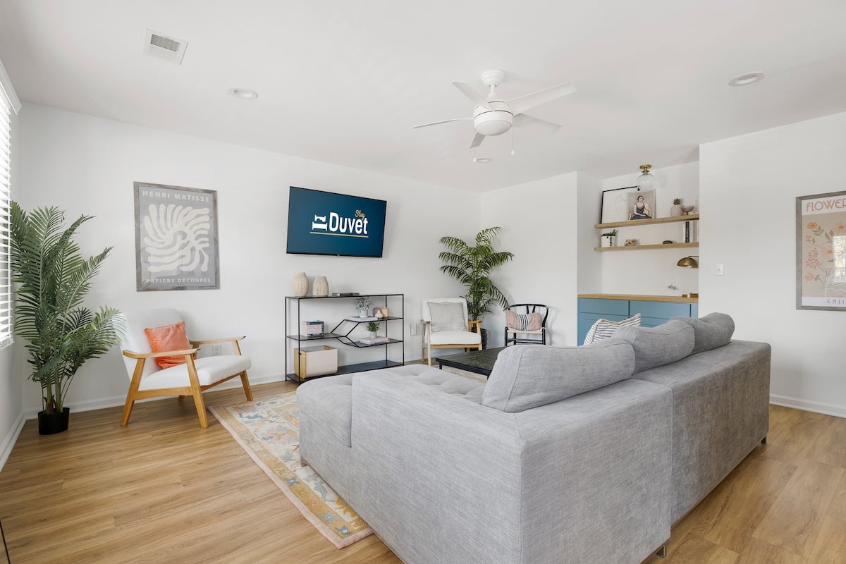 Petunia Suite | Stylish Haven in Historic CHS! image 10