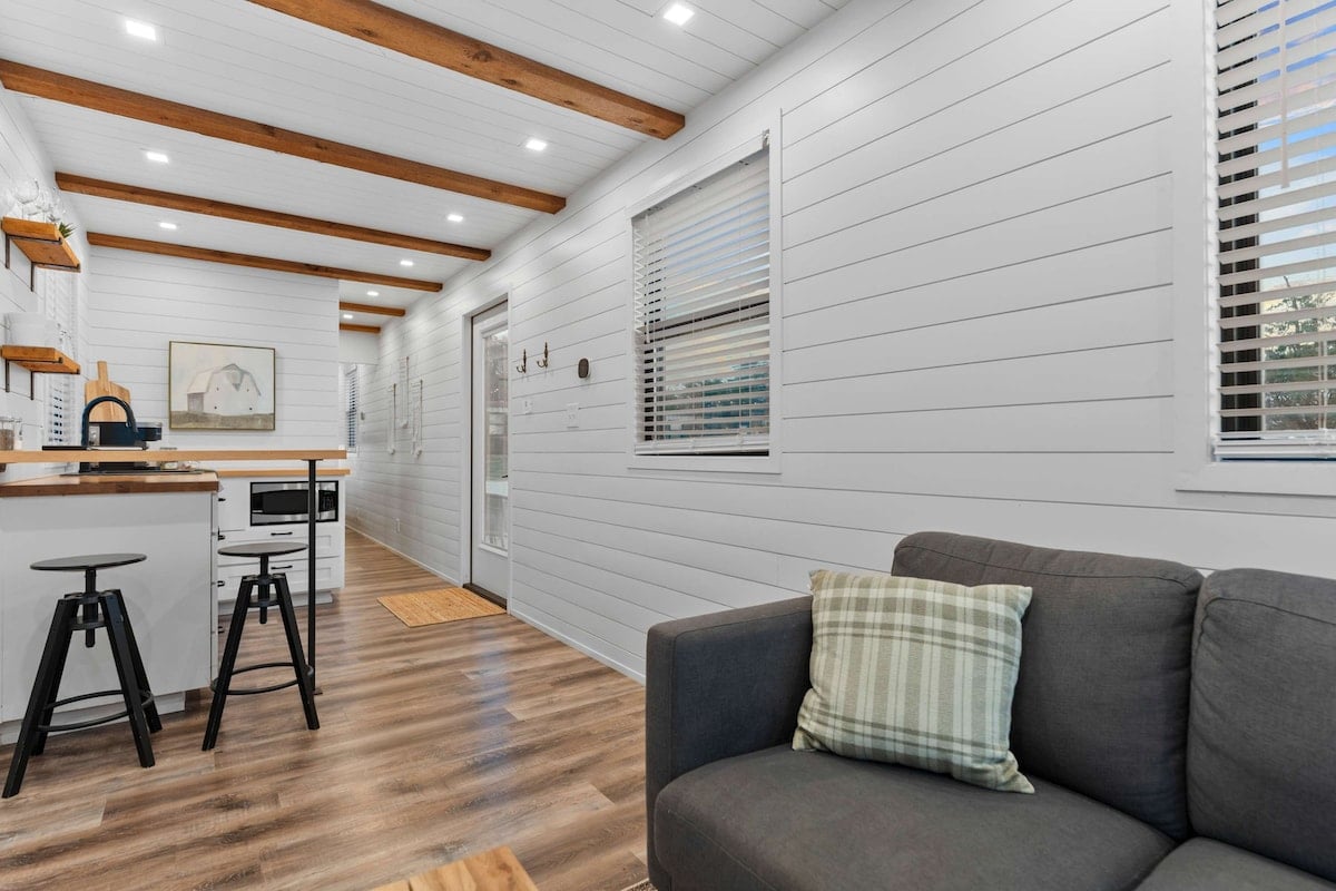 Natural light is so important, especially in a compact space. This design didn't disappoint!