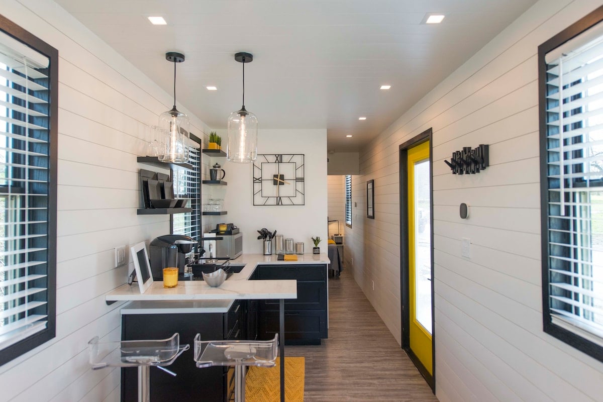 Bask in Comfort and Style in a Tiny Container Home in Waco, TX