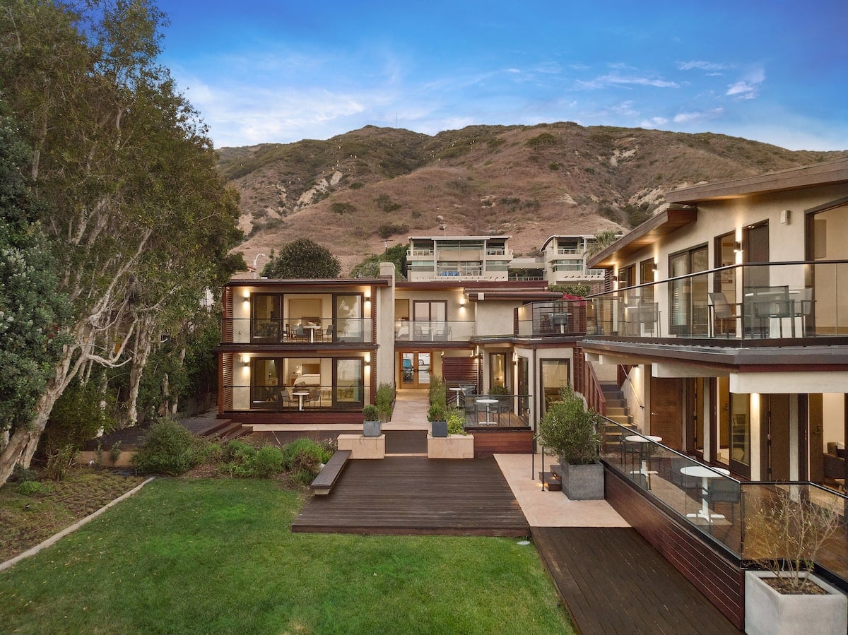 Each suite has a full or partial view of the Pacific Ocean