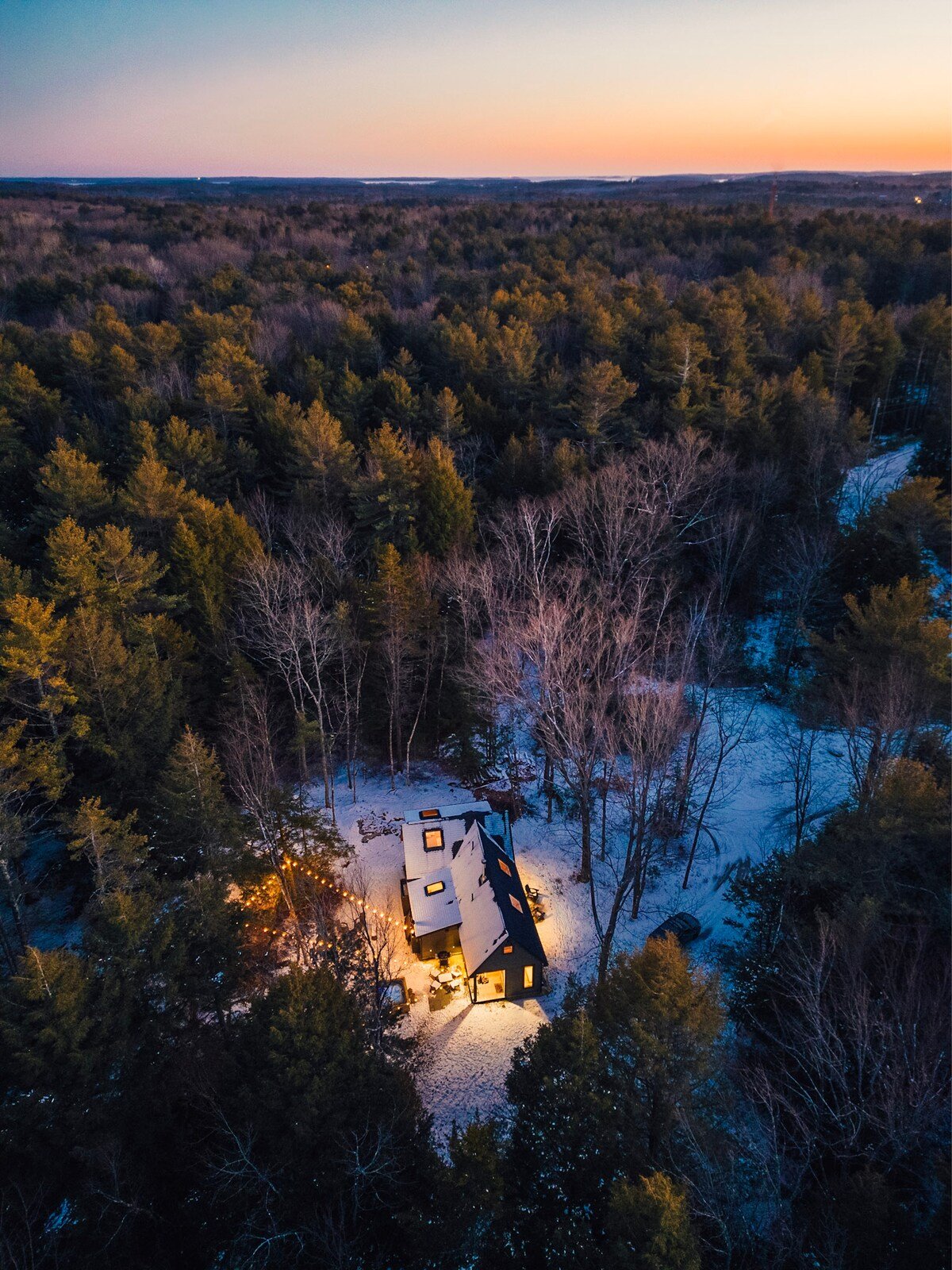 Granite, pine, and saltwater on a quiet stretch of Downeast Maine in Freeport, ME