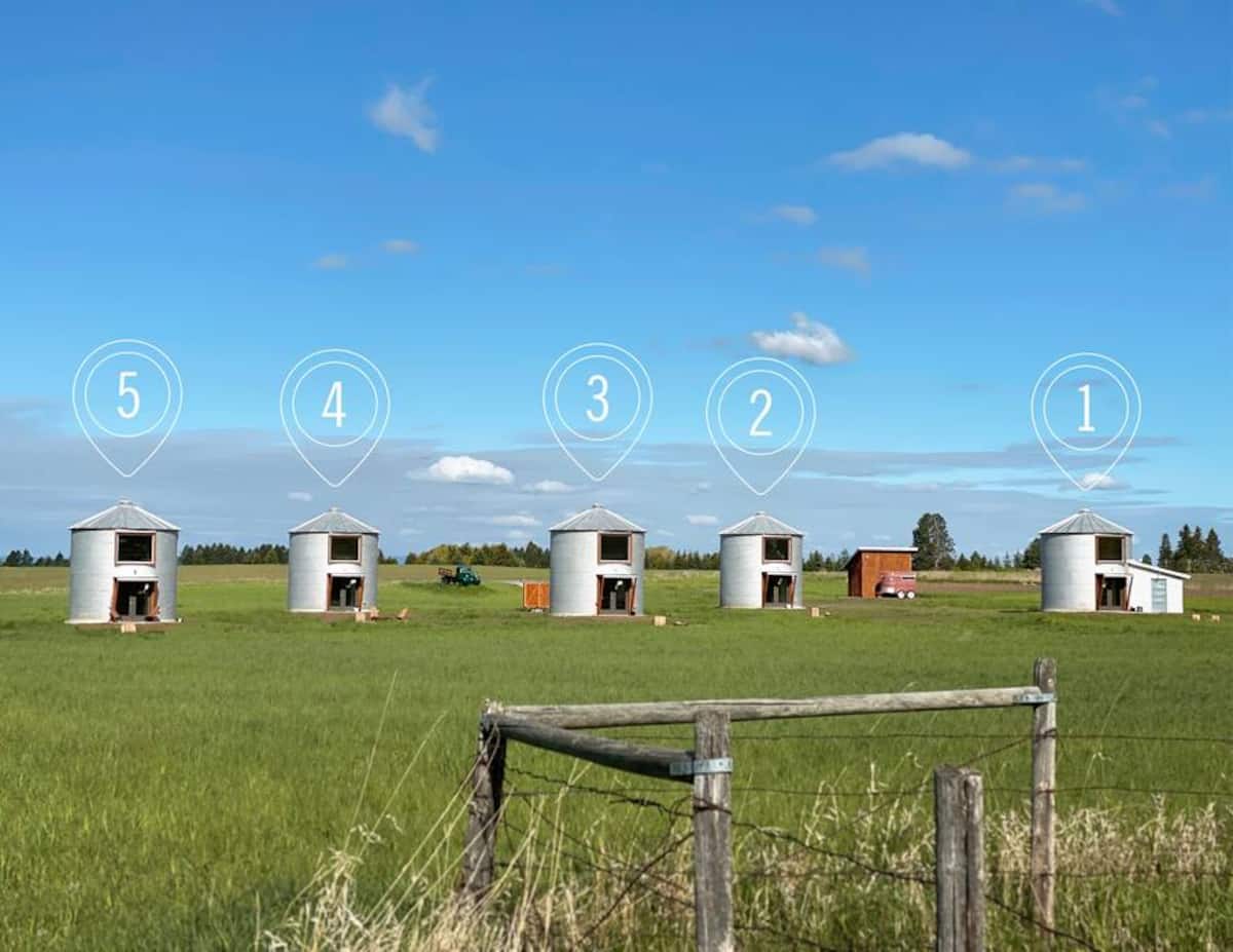 You'll be enjoying your stay in Silo #5. 