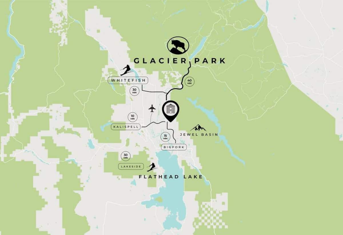 Centrally located so you can enjoy all the Flathead Valley has to offer. 