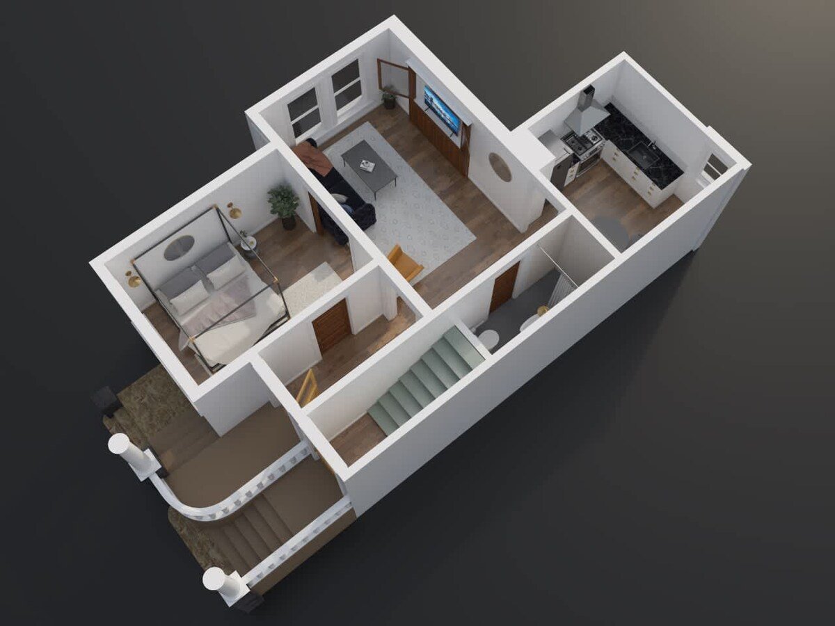 Renovated 1BR - Historic Charm - Great Locale image 18