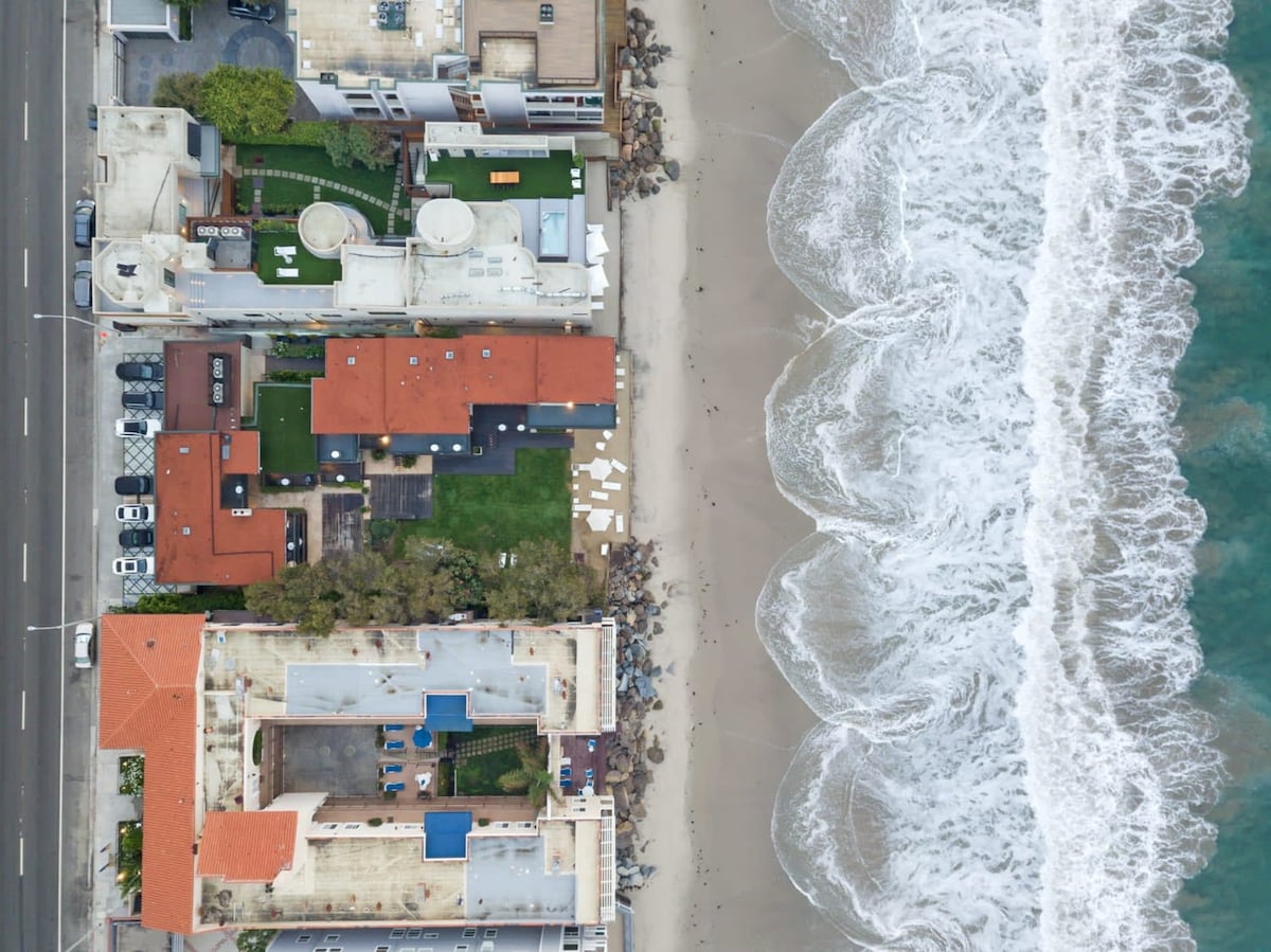 Where the Pacific meets your doorstep on Billionaire's Beach in Malibu, CA