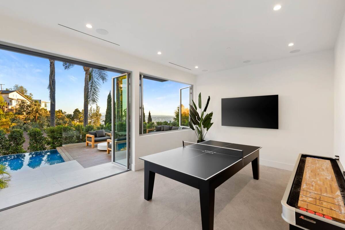Ping Pong Table top with a view