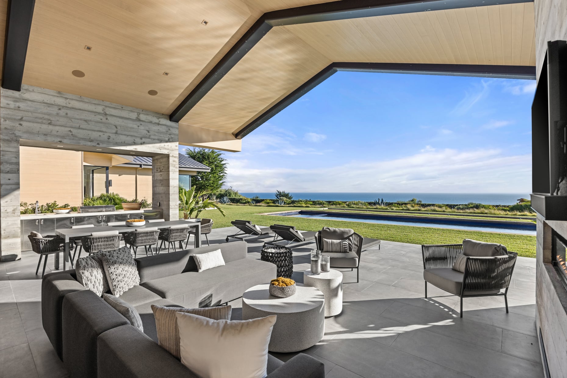 Experience secluded luxury on Malibu’s ocean bluff in Malibu, CA