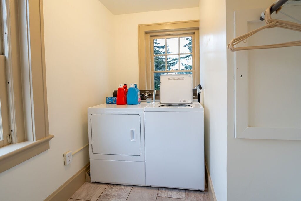 Washer and drier access for your use!