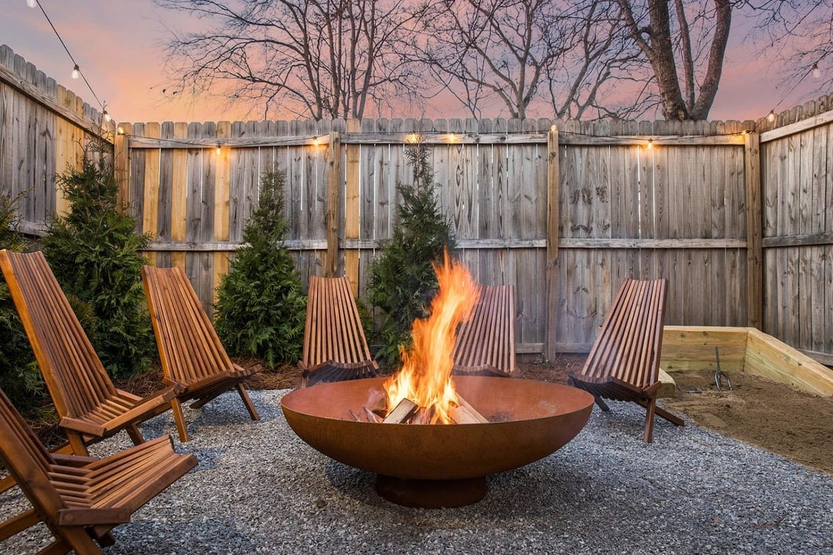 Leather, timber, and leisure at a home built for gathering in Nashville, TN