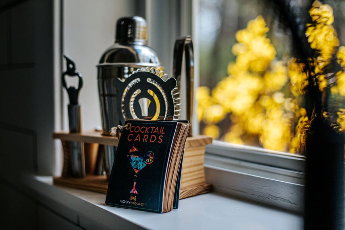 [Main Floor] "Vodka martini, shaken not stirred." - James Bond