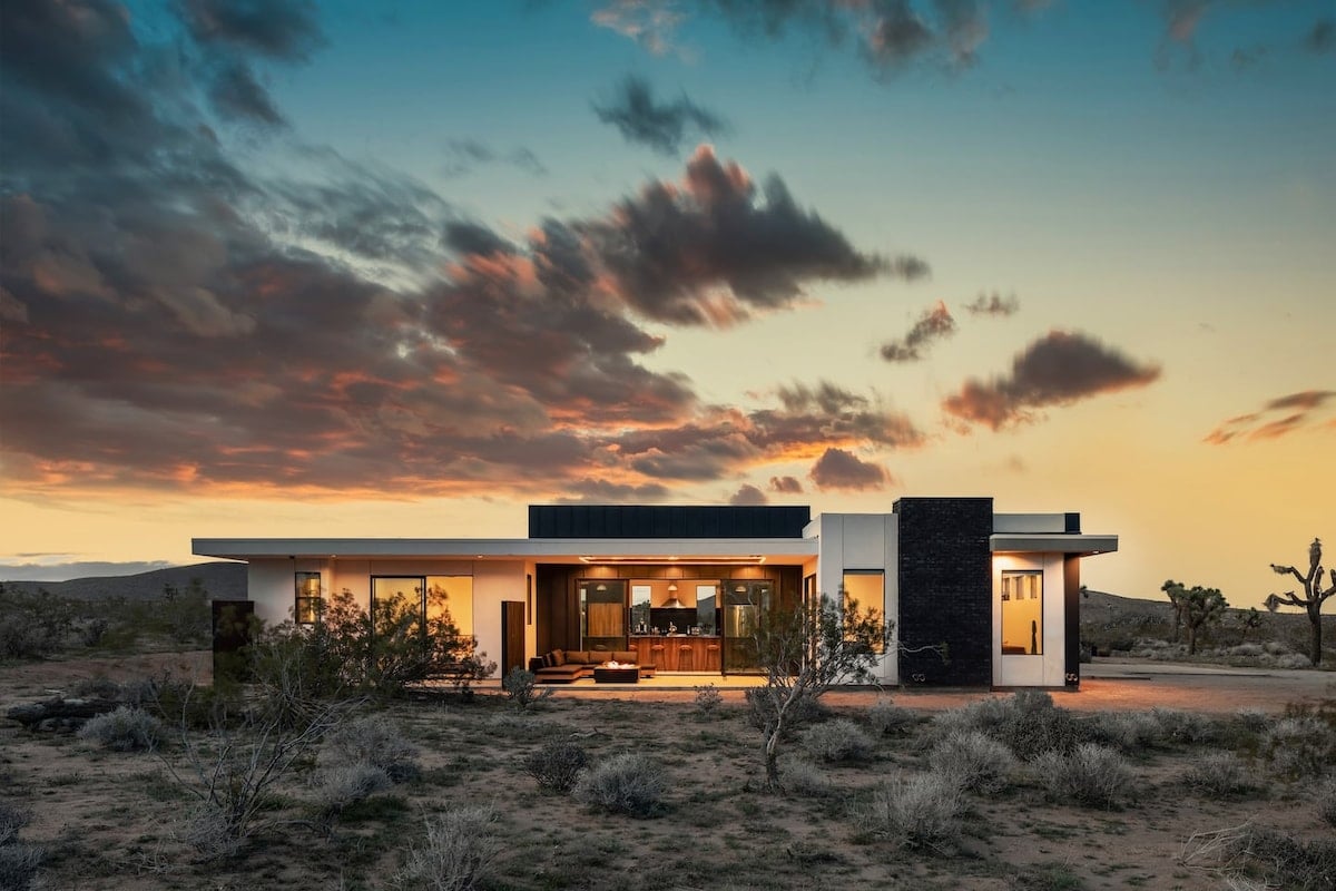 Wide skies, warm nights, and a home designed for gathering in Joshua Tree, CA