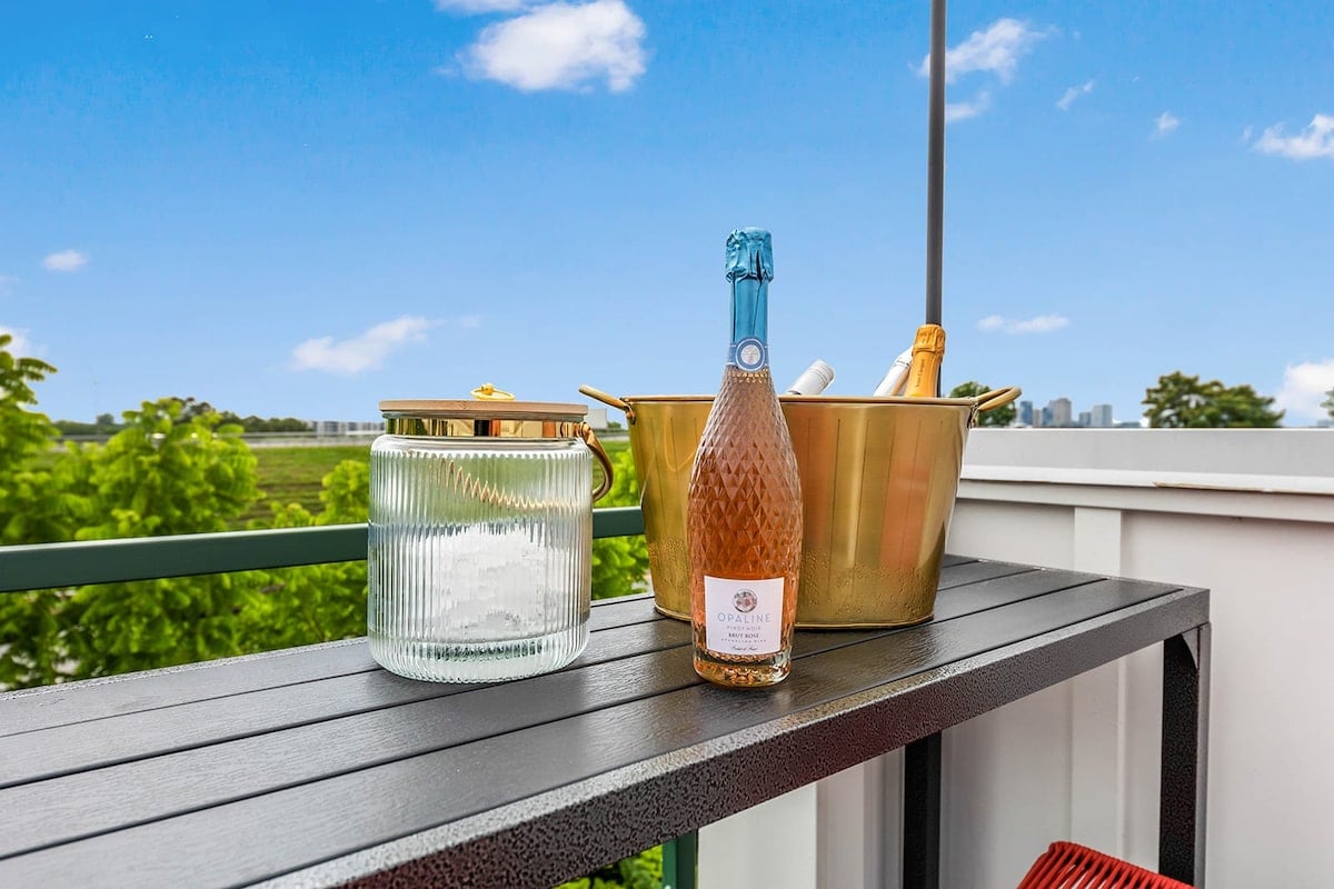 Chill Out & Hang Out on Our Cozy Rooftop Patio!