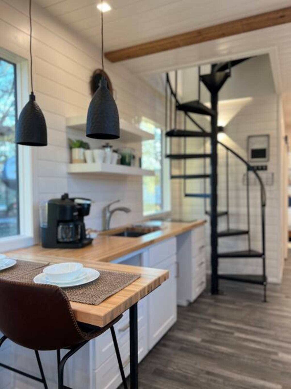 Discover unique charm in Waco's tiny container home in Waco, TX