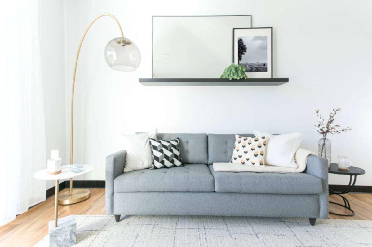 With extra throw pillows and blankets, this room will be a cozy spot for you and your loved ones to gather in!