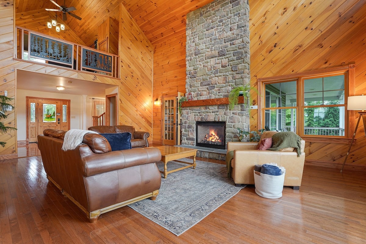 Cozy seating and plenty of it!