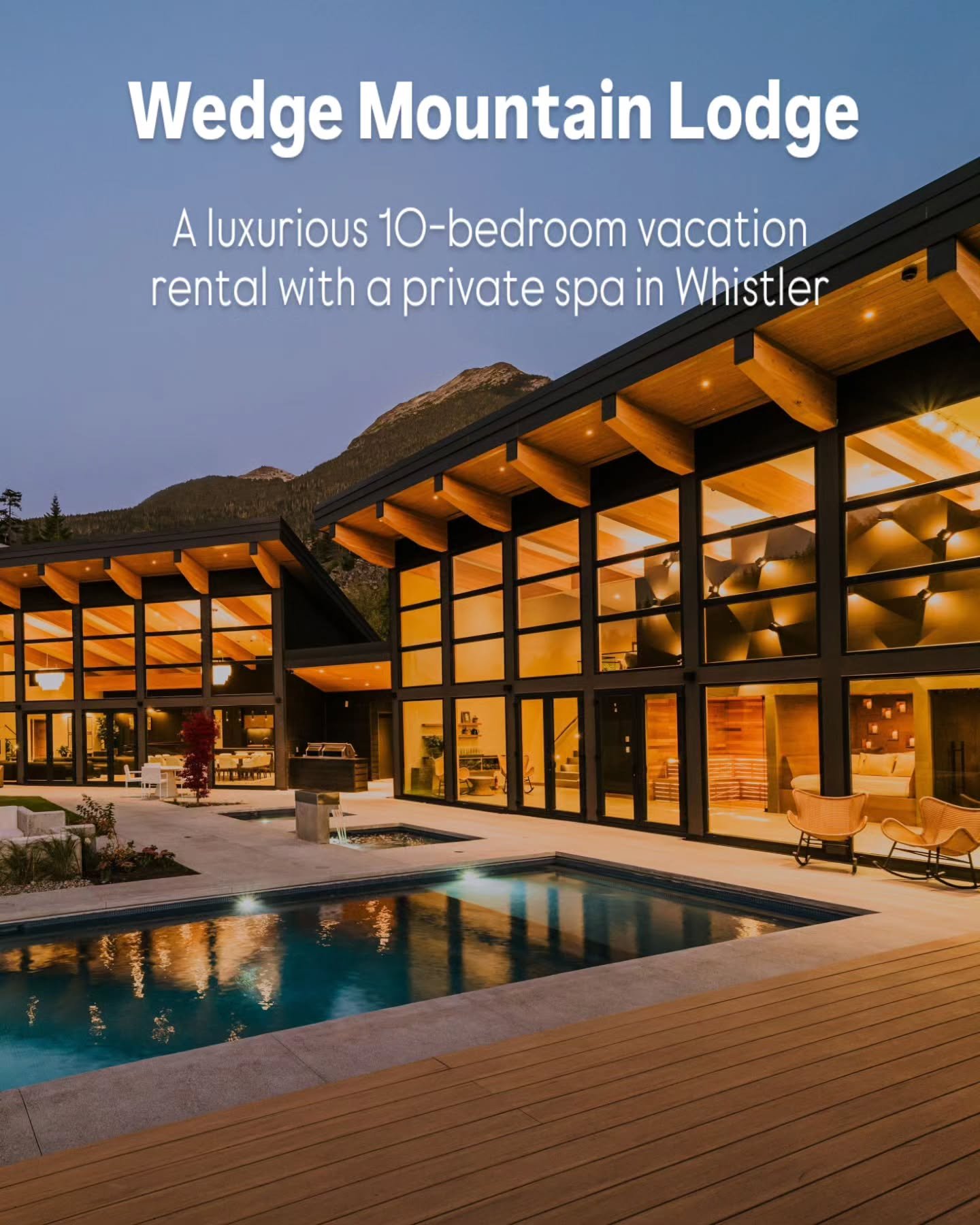 7BR| Private Pool, Sauna & Breathtaking Views