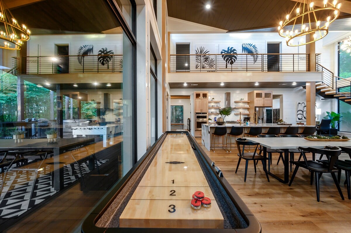 Shuffleboard for some friendly competition!