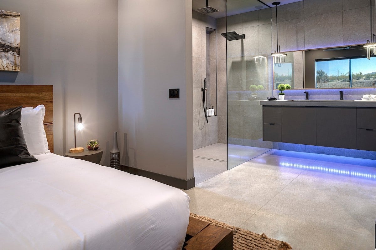 Master Bath with 2 person walk in shower