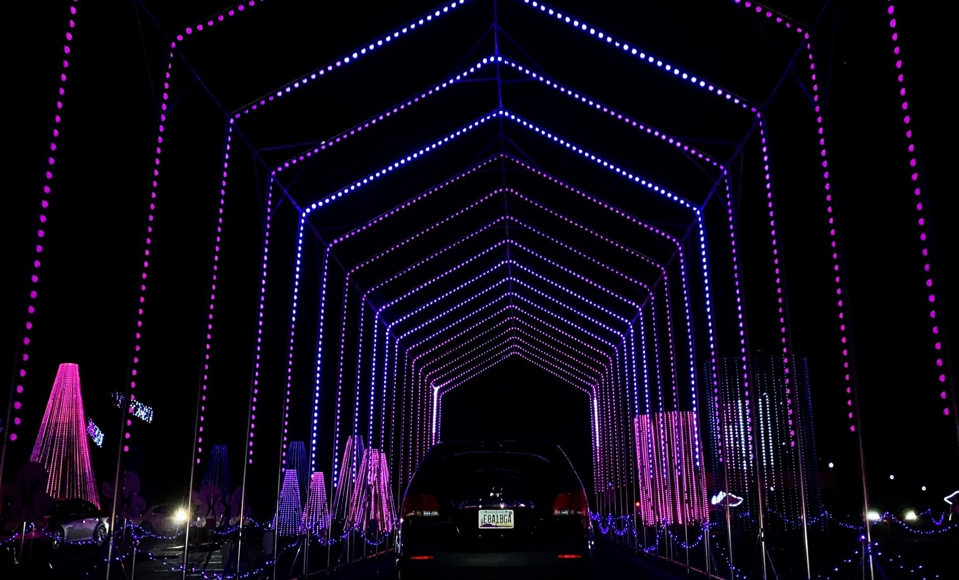 Magic of Lights Drive-Through Holiday Show at Jones Beach